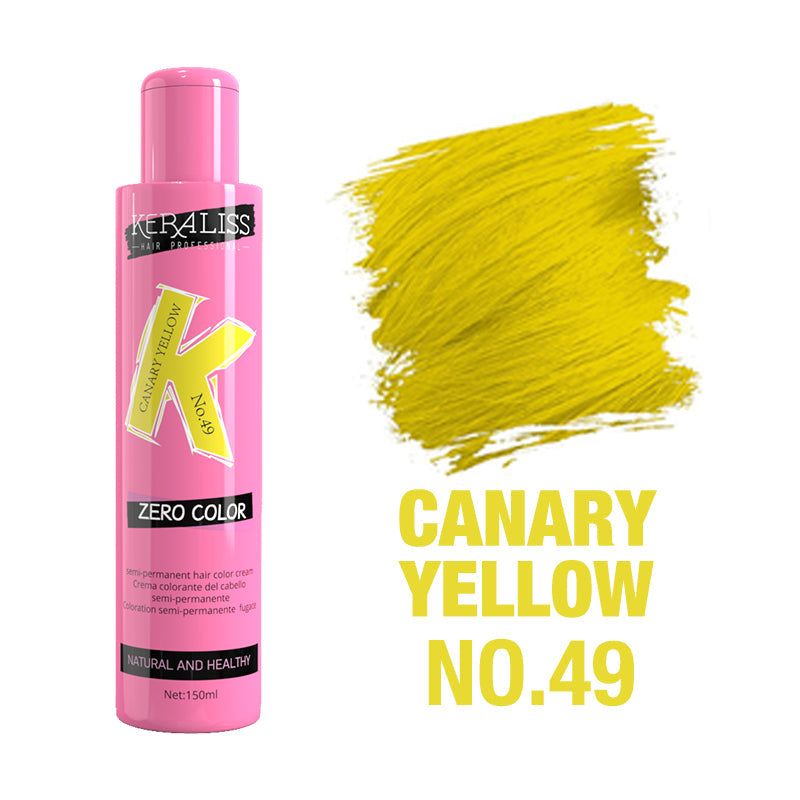 CRAZY COLOR Semi Permanent Canary Yellow #049