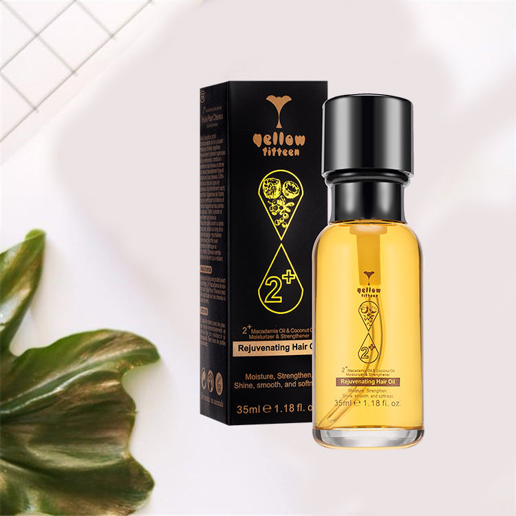 2+ Macadamia & Coconut Oil Rejuvenating Hair Oil 35ML