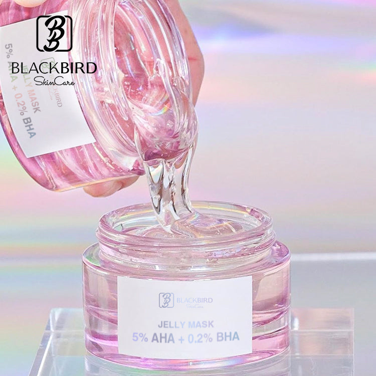BLACKBIRD Botanical AHA + BHA Exfoliating Glow Facial
