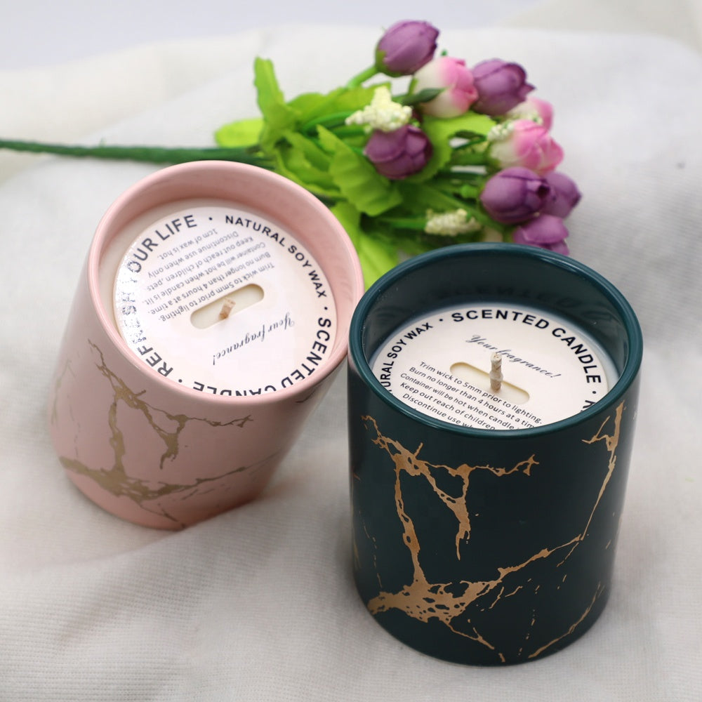 PRIMEBEAUTY Exquisite Marble Candle