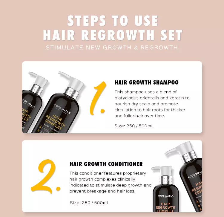 KOOSWALLA Hair Regrowth Complex Shampoo
