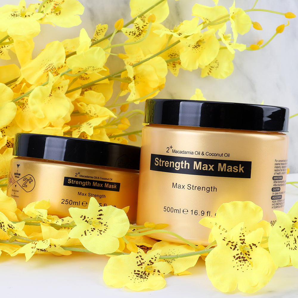 2+ Macadamia & Coconut Oil Strength Max Mask 250ML