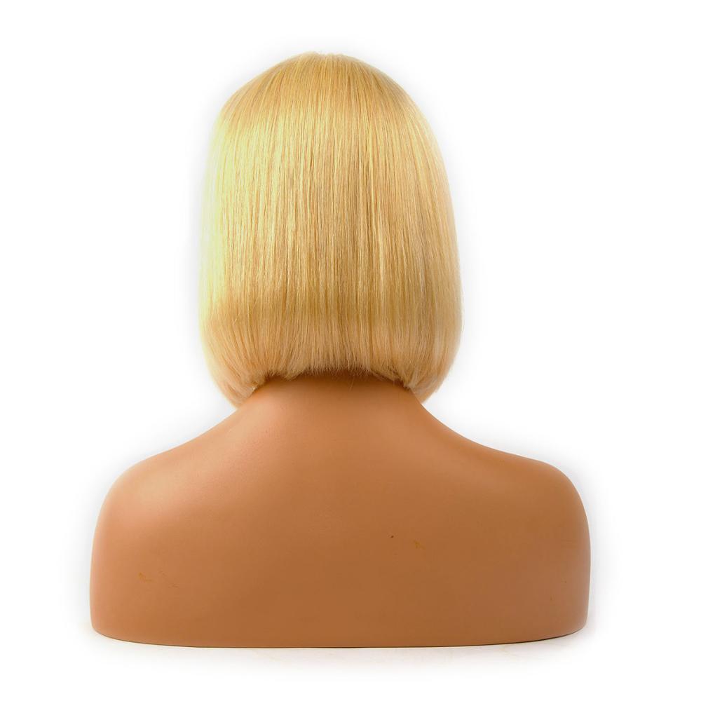 Remy Hair Bob Wig Blond