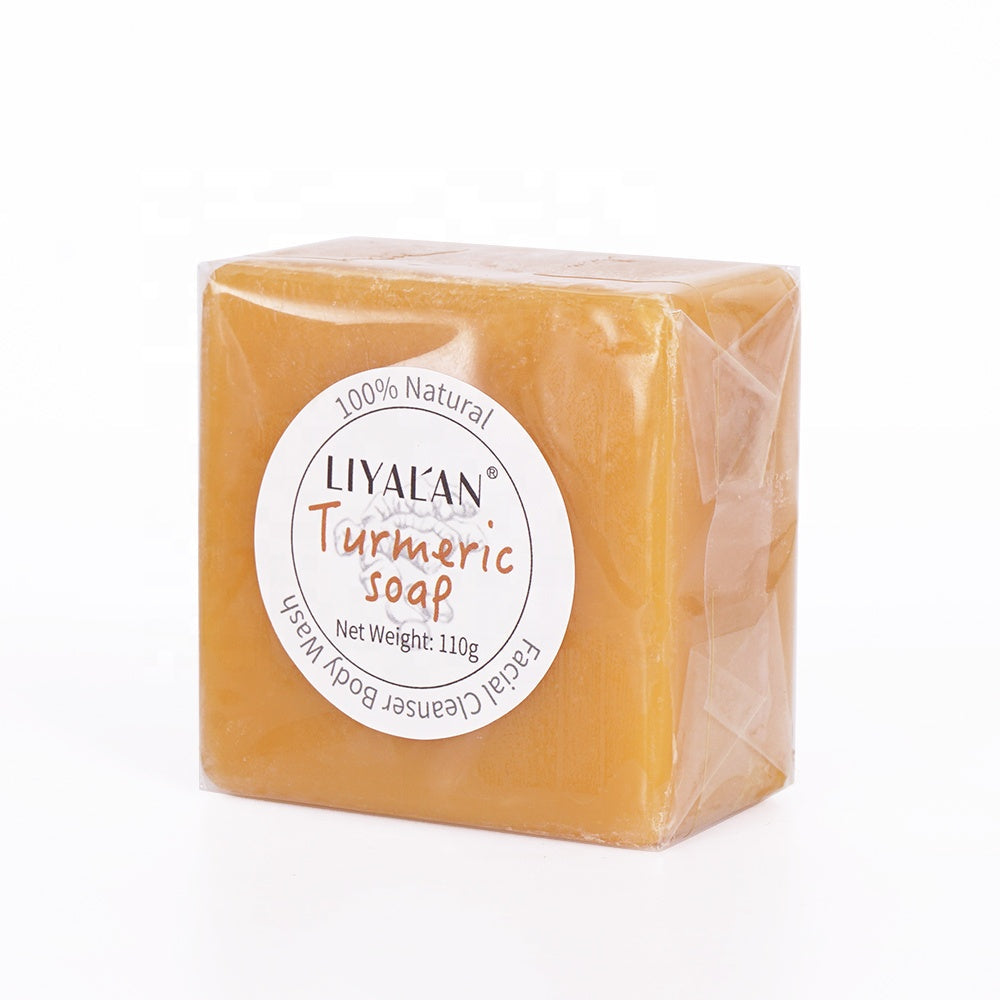 LIYALAN Organic Turmeric Soap