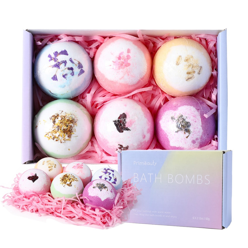 PRIMEBEAUTY Bathbomb Kit Essential Flowers