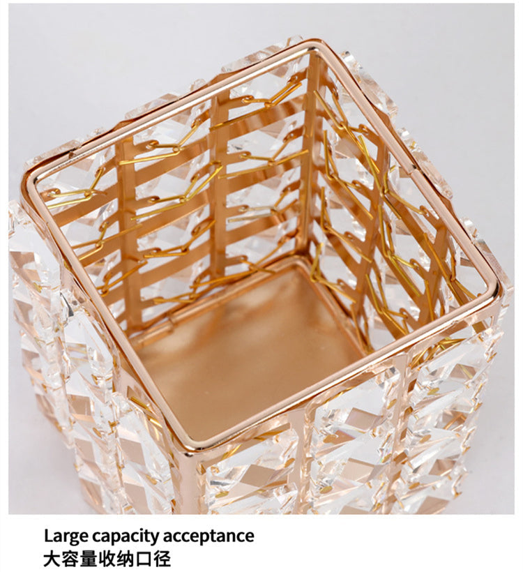 Crystal Cosmetic Brush Organiser