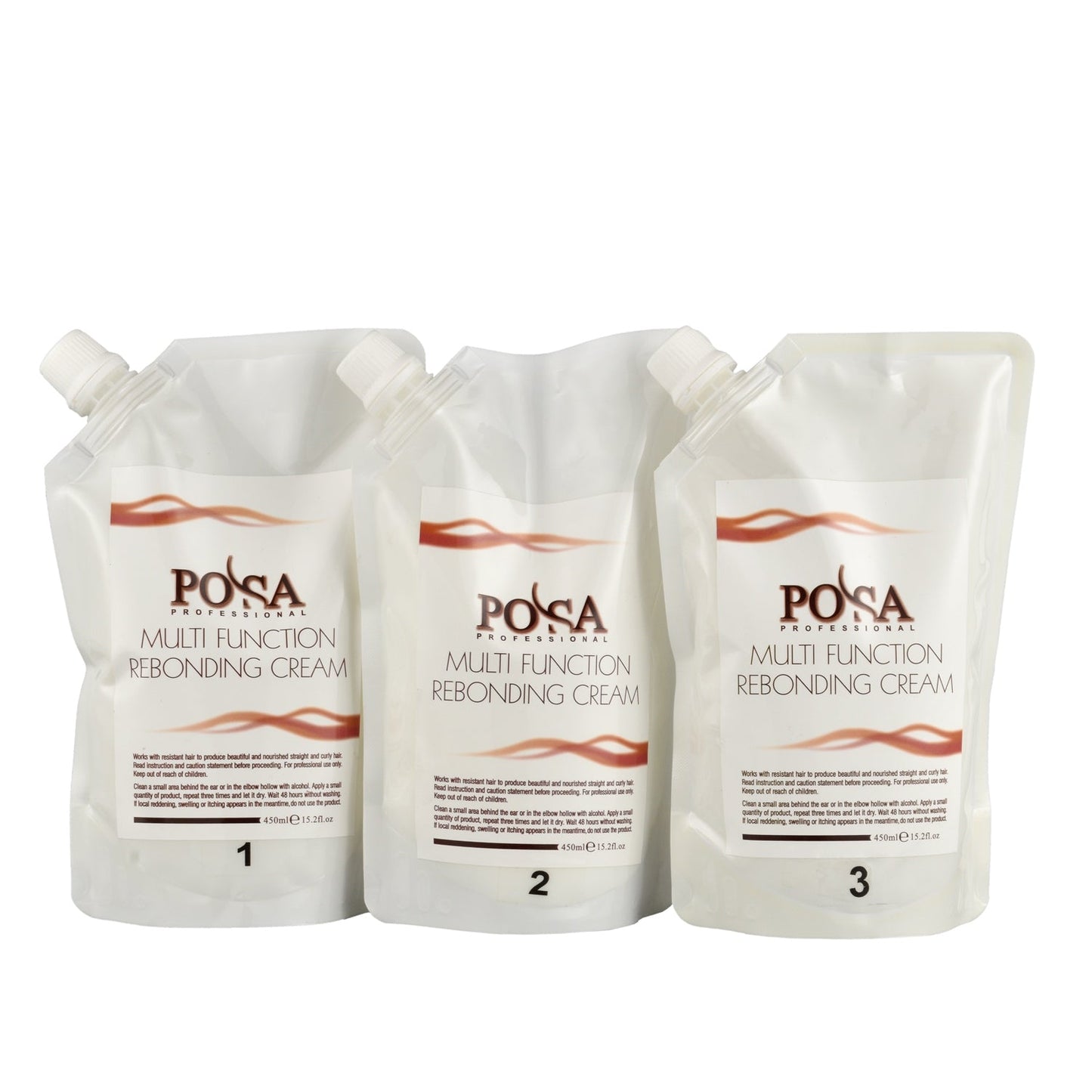 POSA Multifunctioning Rebonding Cream (1,2 +3) 500ml*2