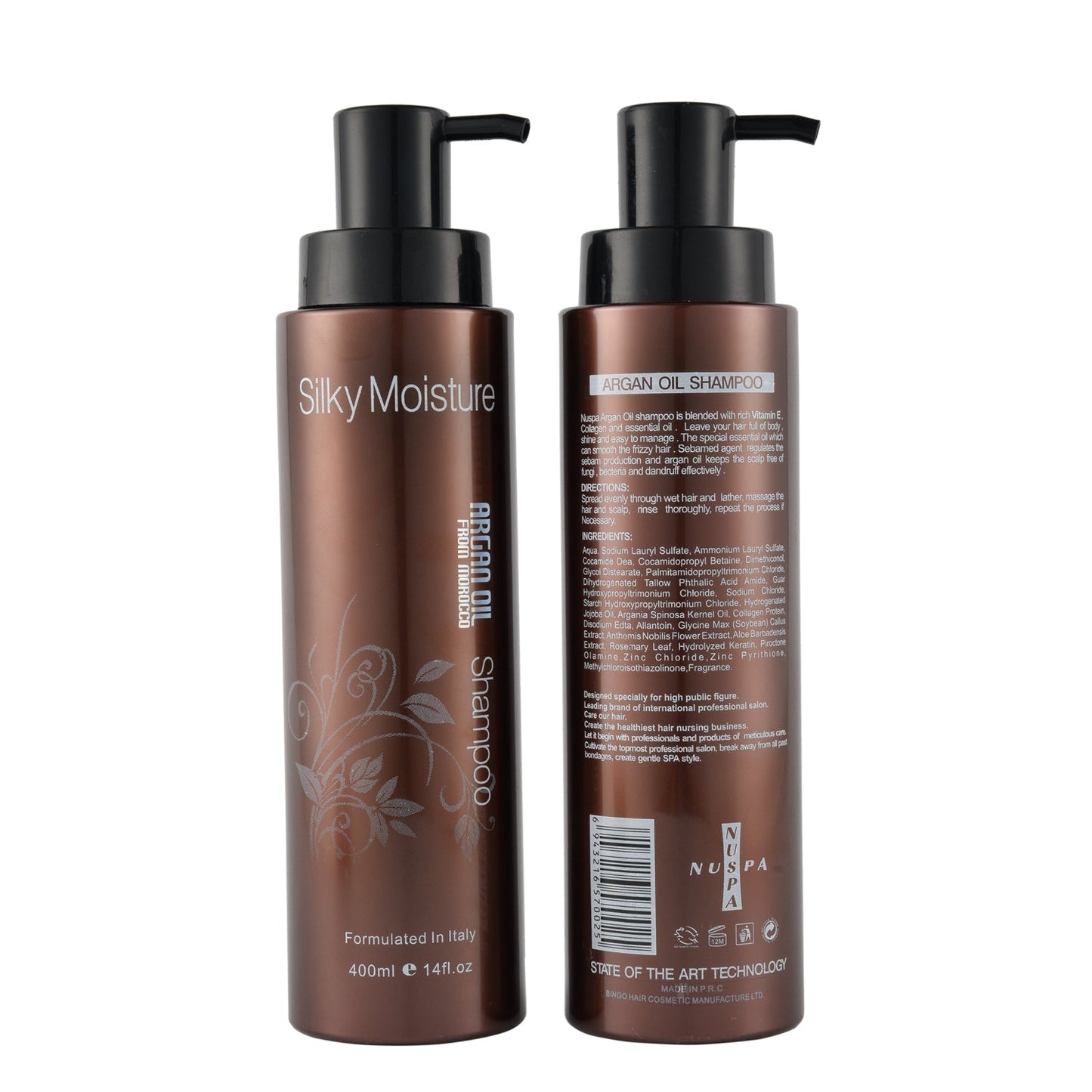 NUSPA Silky Moisture Shampoo 400ml