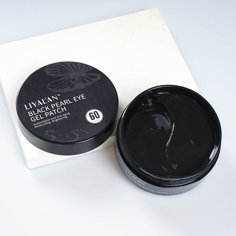 LIYALAN Black Pearl Collagen Eye Mask (Antioxidation and Anti Ageing)