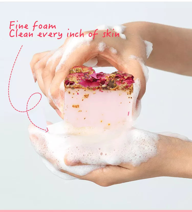 LIYALAN Organic Flower Soap