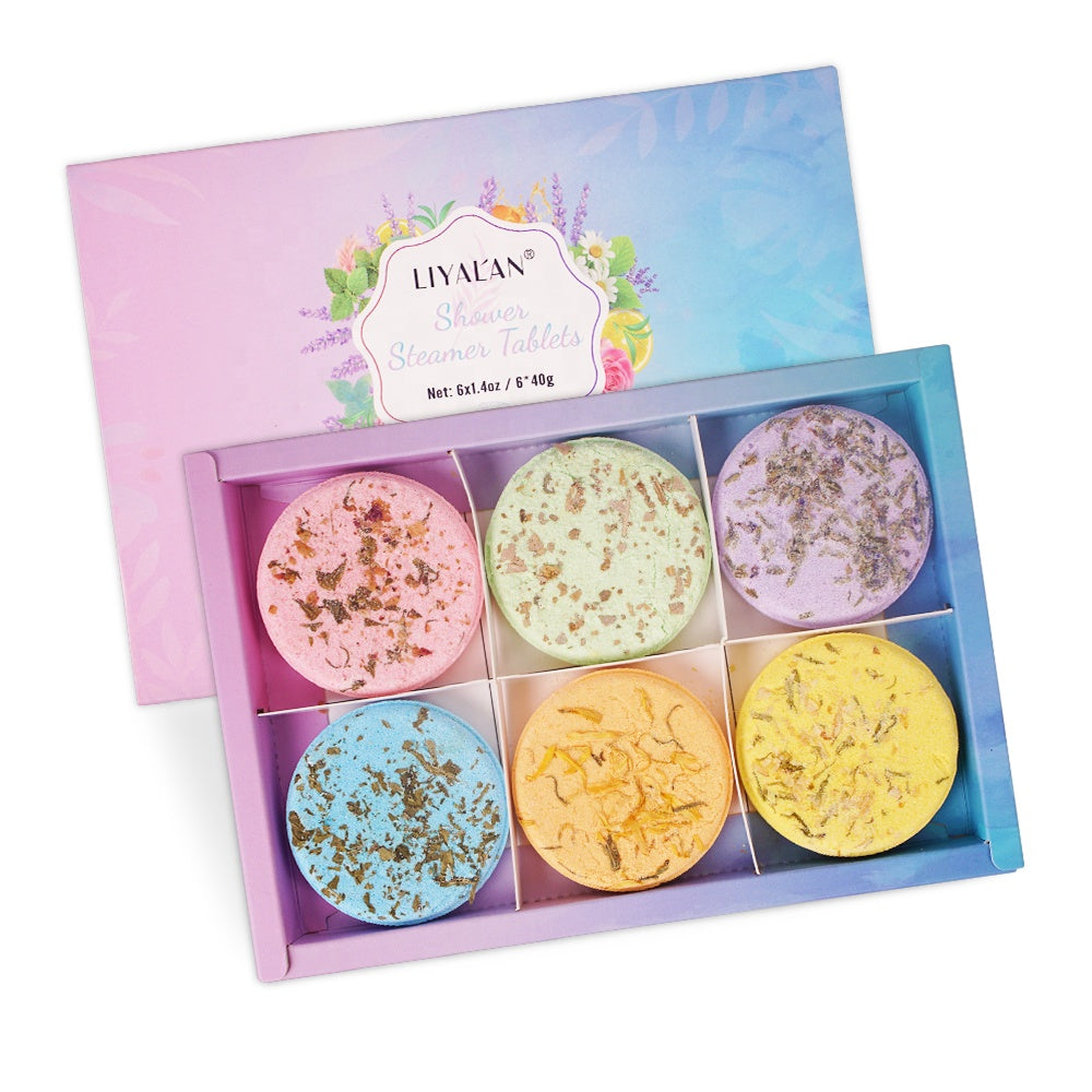 LIYALAN Aromatherapy Shower Steamer 6 Pack