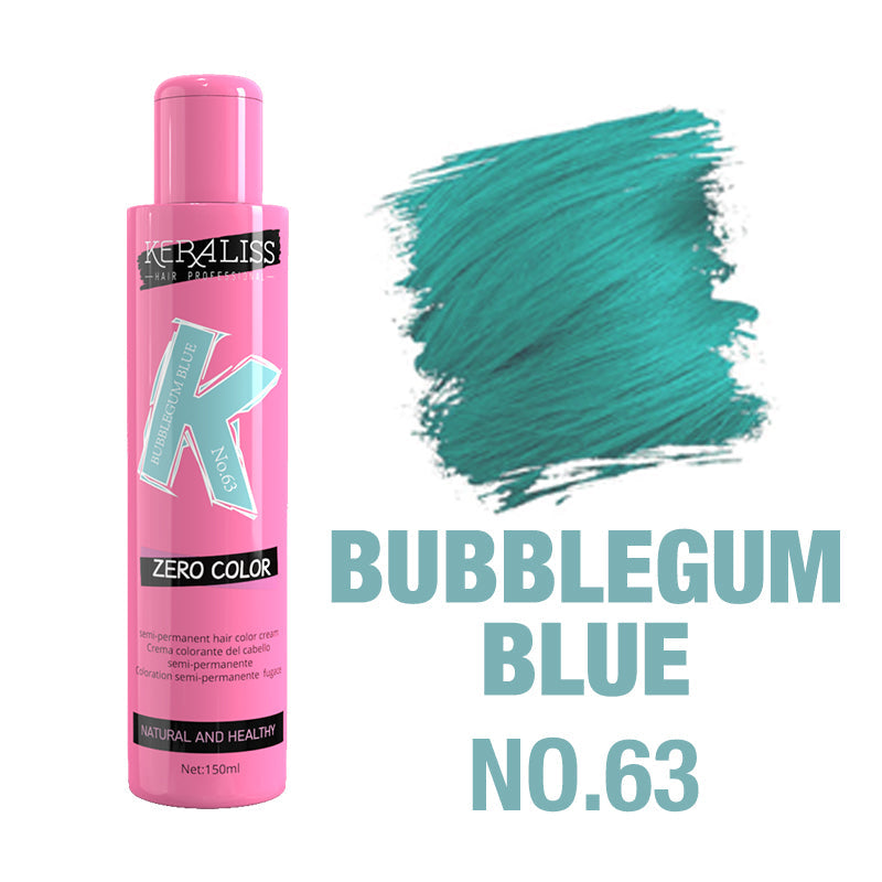 CRAZY COLOR Semi Permanent Bubblegum Blue #063