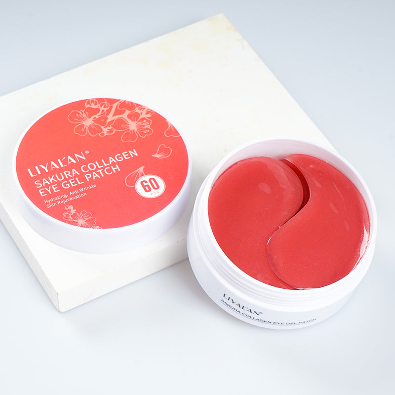 LIYALAN Sakura Collagen Eye Mask (Hydrate and Radiate)