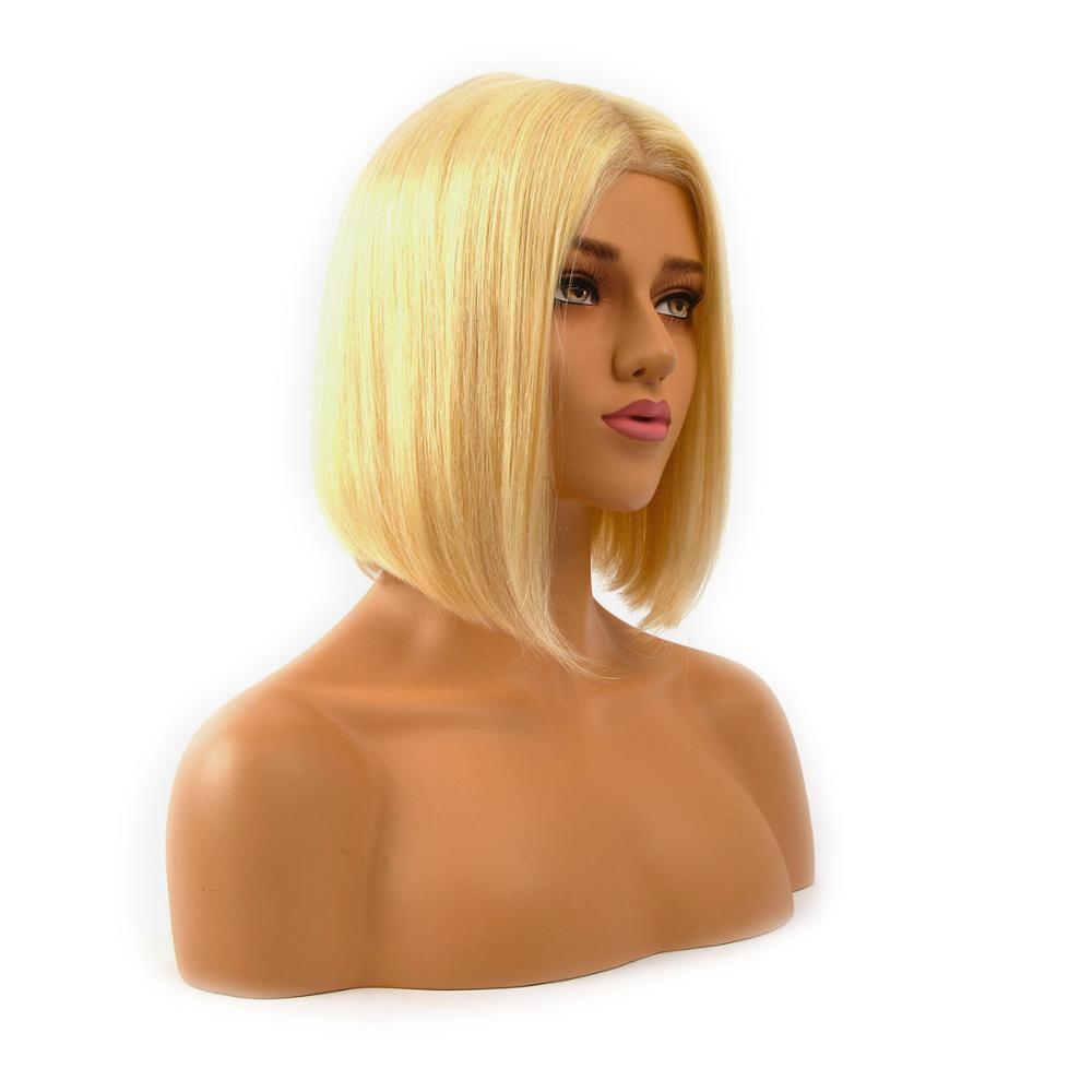 Remy Hair Bob Wig Blond