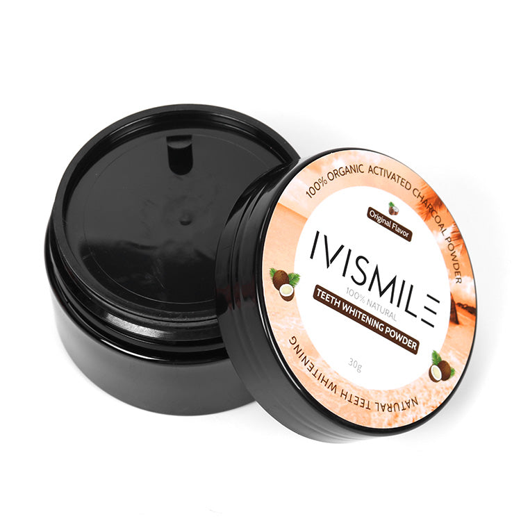 IVISMILE Teeth Whitening Charcoal Powder