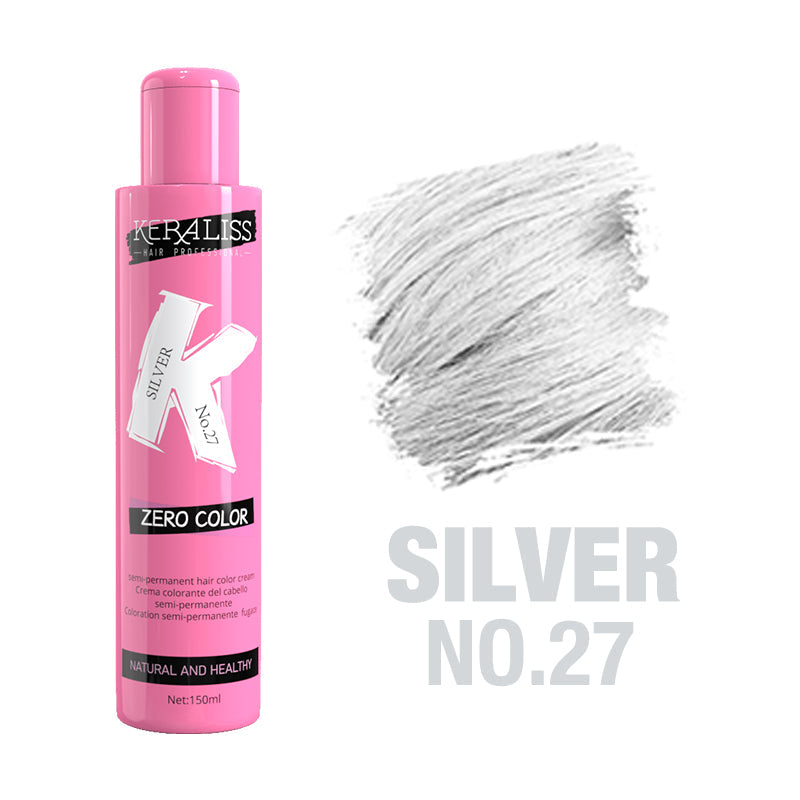 CRAZY COLOR Semi Permanent Silver #027