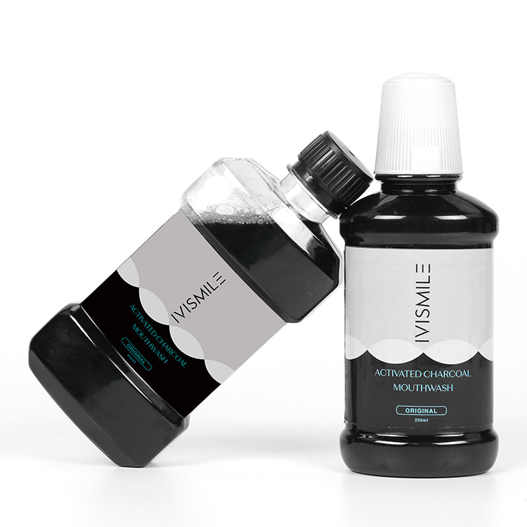 IVISMILE Charcoal Whitening Mouthwash