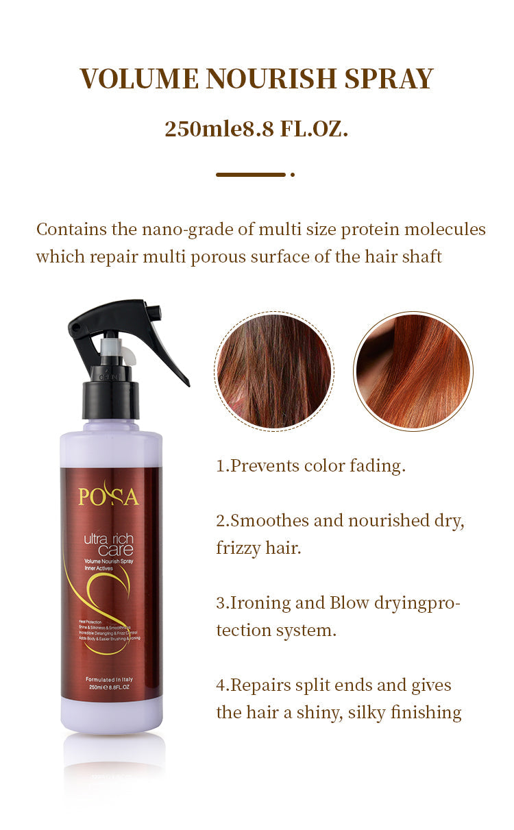POSA Hair Treatment Keratin Nourish Spray 250ml
