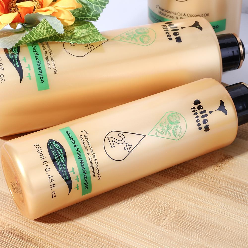 2+ Macadamia Oil & Coconut Oil Smooth Silk Max Shampoo 1000ml
