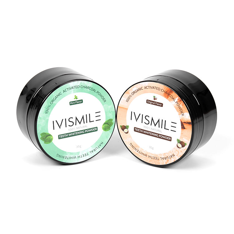 IVISMILE Teeth Whitening Charcoal Powder