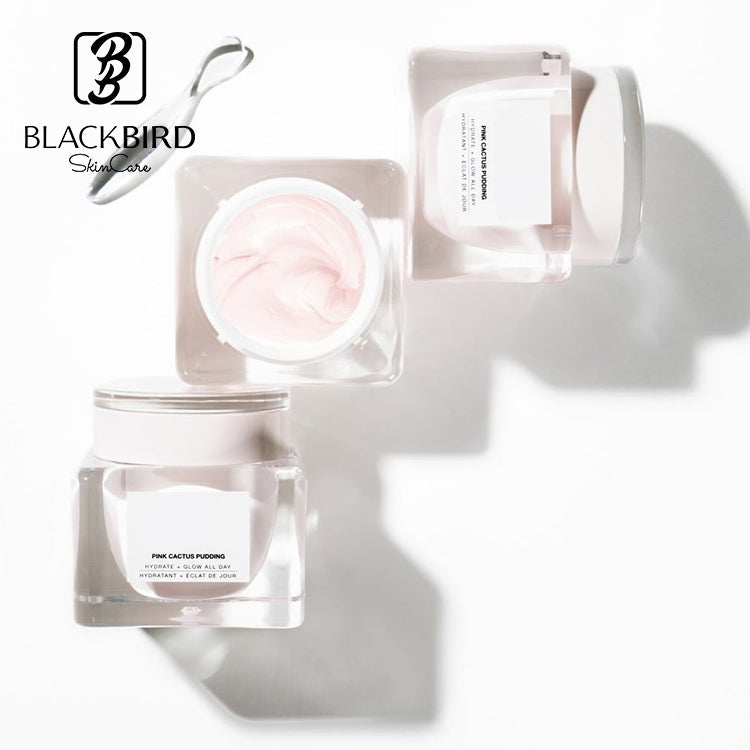 BLACKBIRD Pink Cactus Face Pudding
