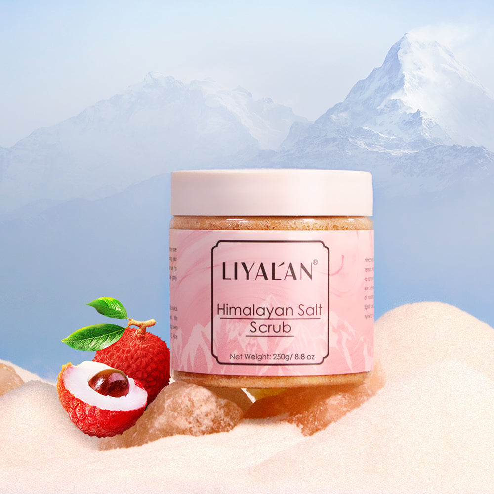 LIAYLAN Pink Himalayan Body Scrub