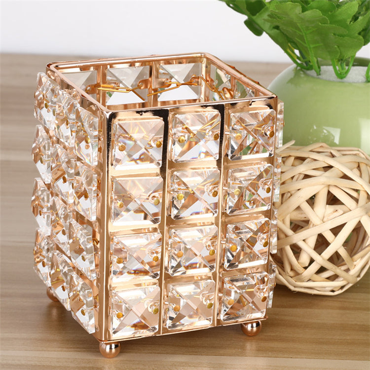 Crystal Cosmetic Brush Organiser