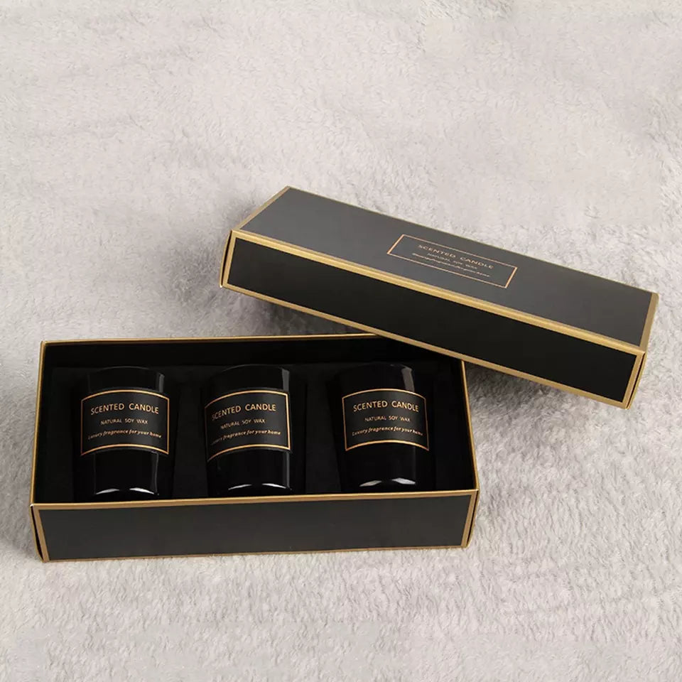 PRIMEBEAUTY Luxury Soy Candle Trio Gift Set