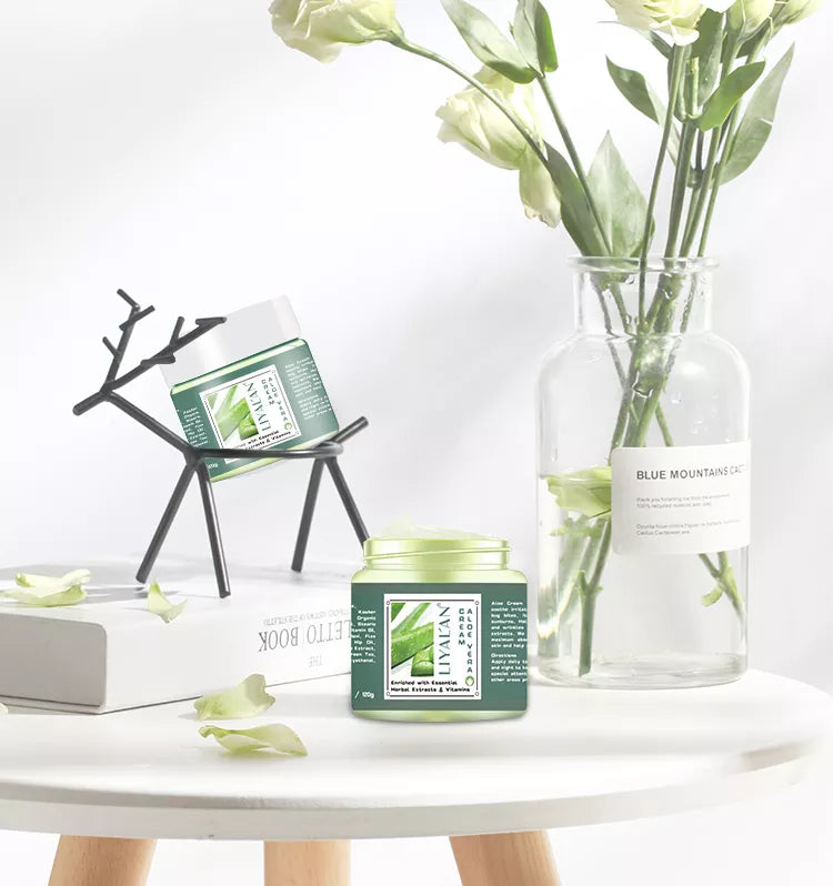 LIYALAN Organic Aloe Vera Cream