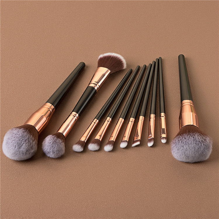 BEAUTY GAZED Signature Glam 10 Piece Brush Set