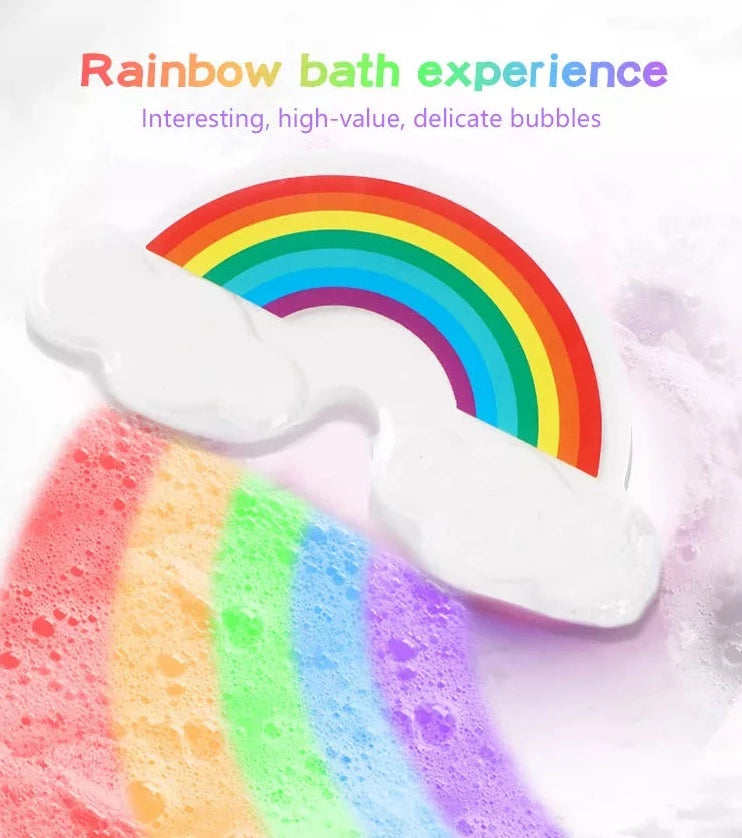 LIYALAN Rainbow Bath Bomb Kit