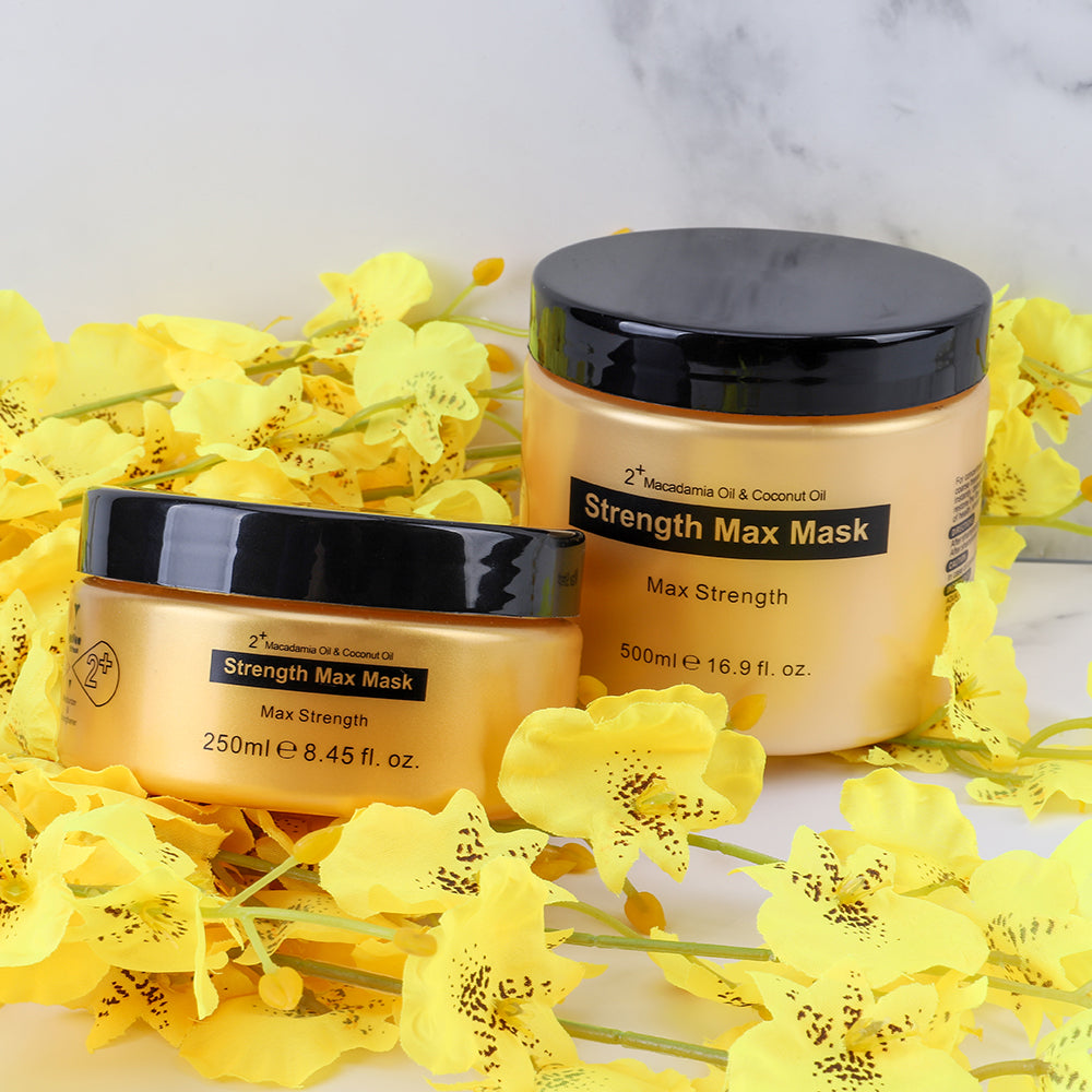 2+ Macadamia & Coconut Oil Strength Max Mask 250ML