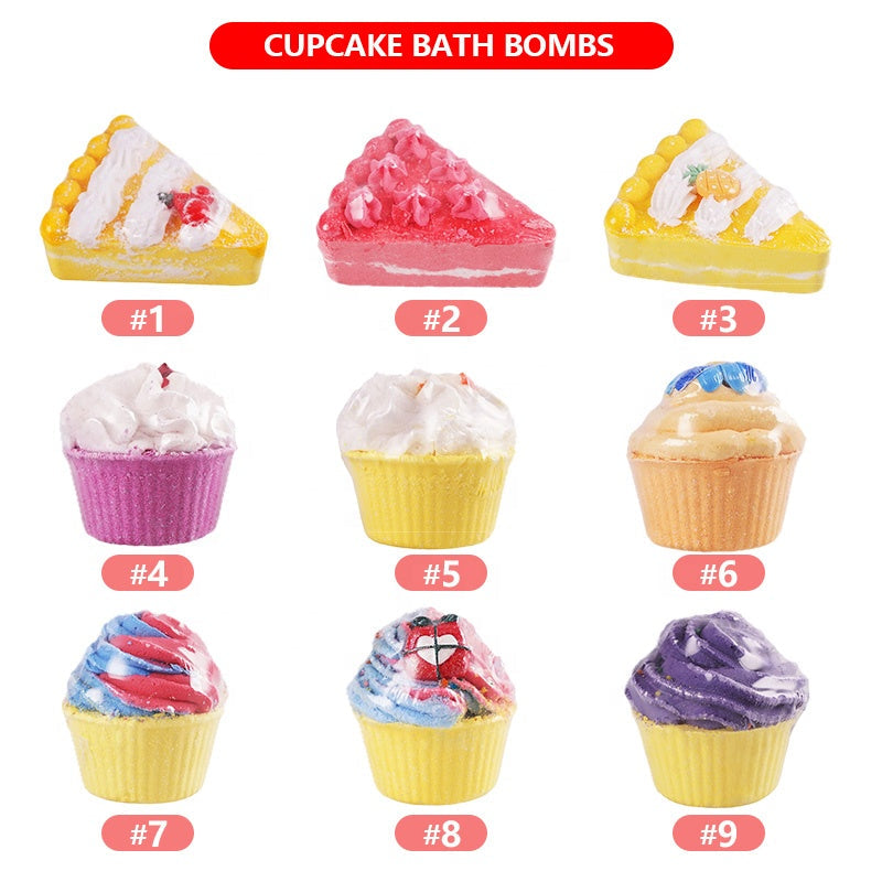 LIYALAN Bubbling Cake Bath Bomb