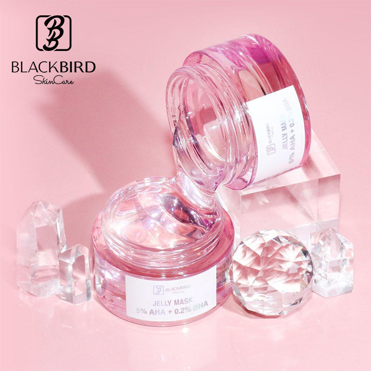 BLACKBIRD Botanical AHA + BHA Exfoliating Glow Facial