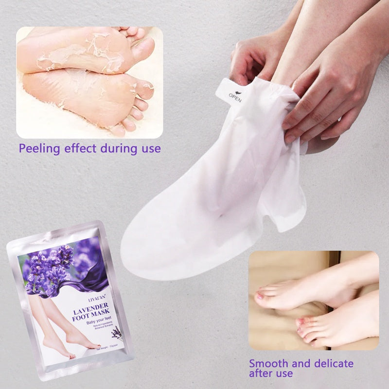 LIYALAN Baby Foot Peel Mask