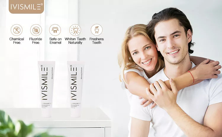 IVISMILE Professional Oral Care 3% HP Teeth Whitening Toothpaste