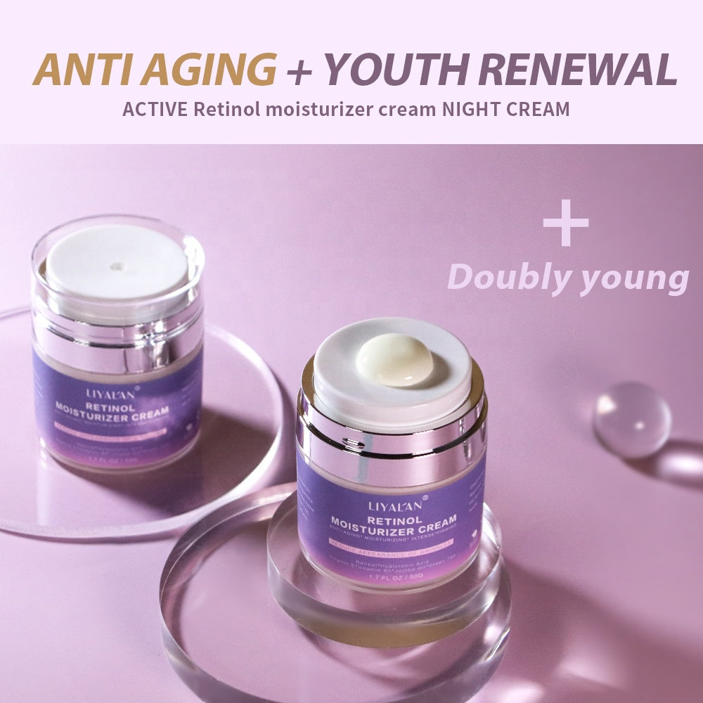LIYALAN Retinol Moisturiser Cream