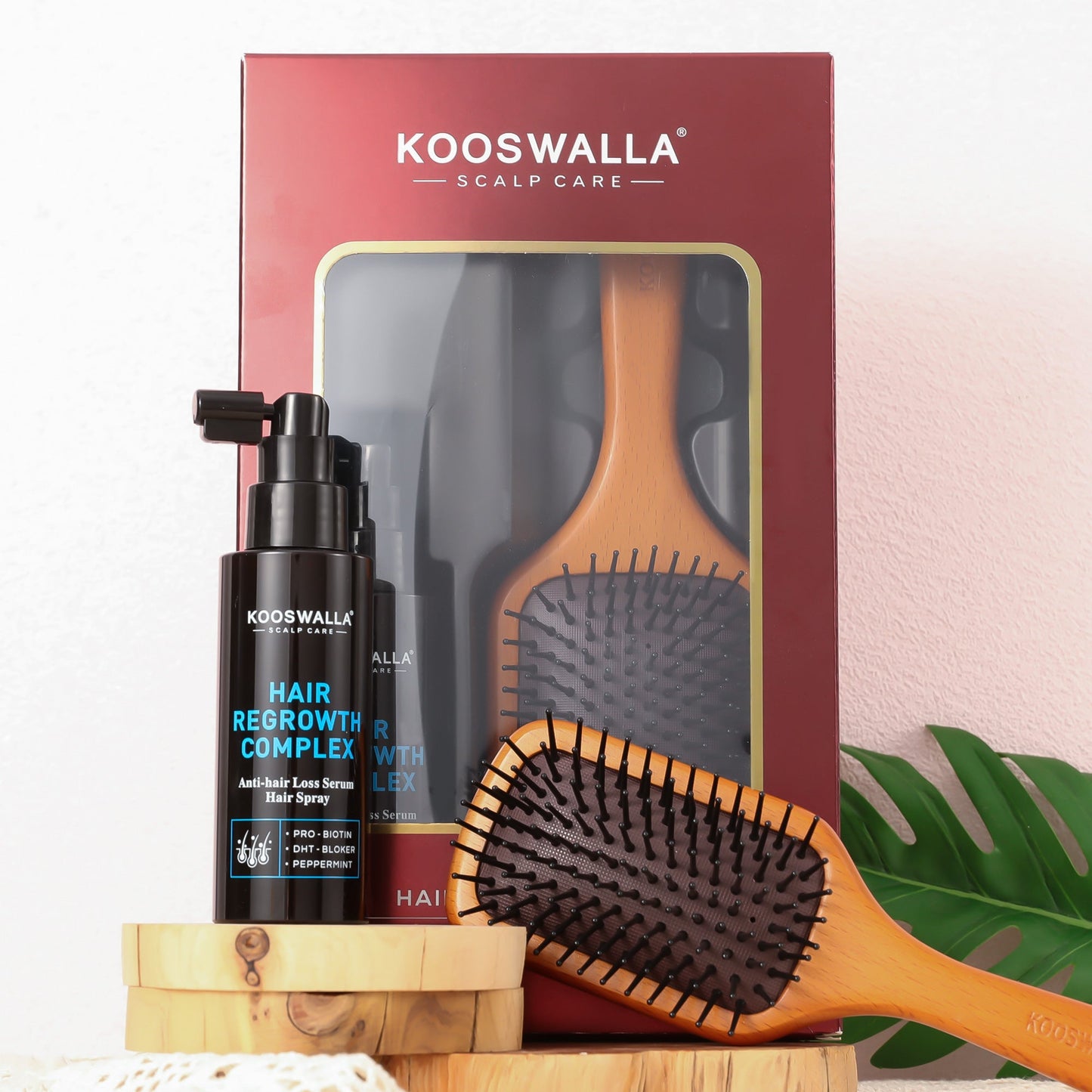 KOOSWALLA Hair Regrowth Stimulating Brush
