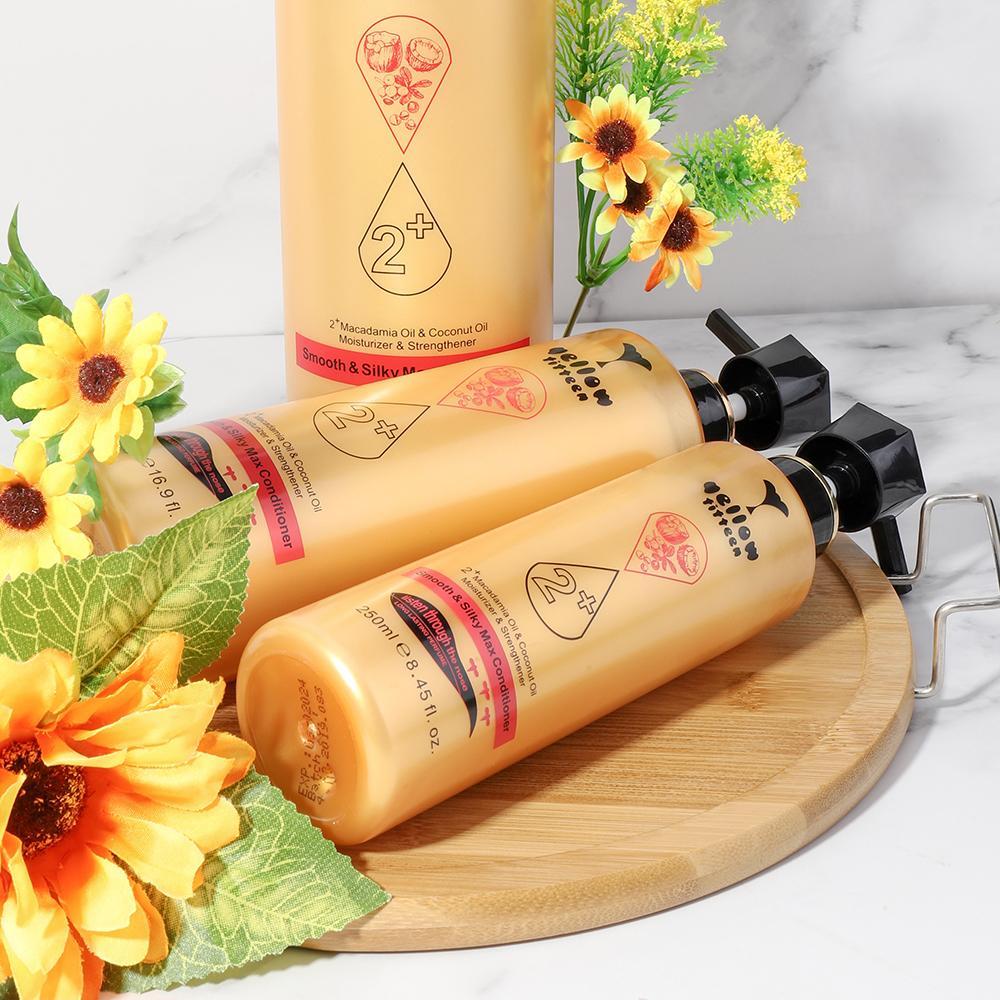 2+ Macadamia Oil & Coconut Oil Smooth Silk Max Conditioner 250ml