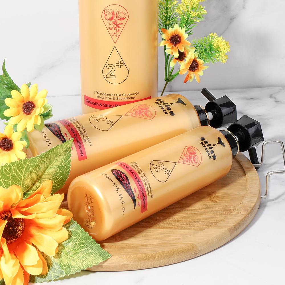 2+ Macadamia Oil & Coconut Oil Smooth Silk Max Conditioner 500ml