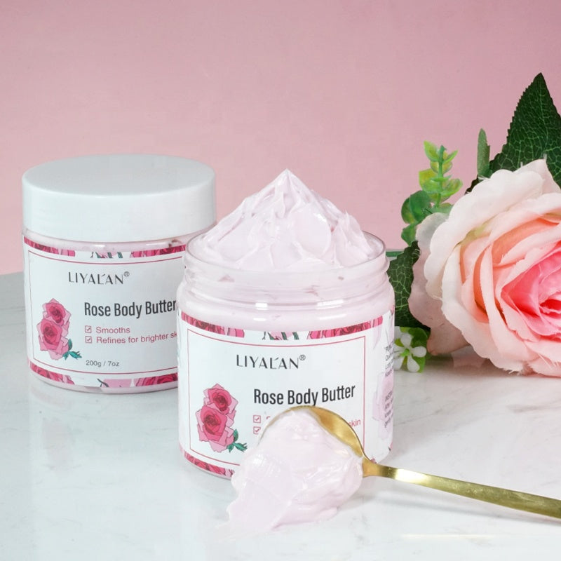 LIYALAN Shea Rose Body Butter