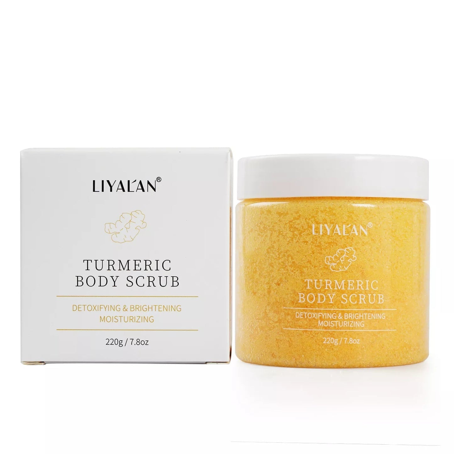 LIYALAN Turmeric Body Scrub