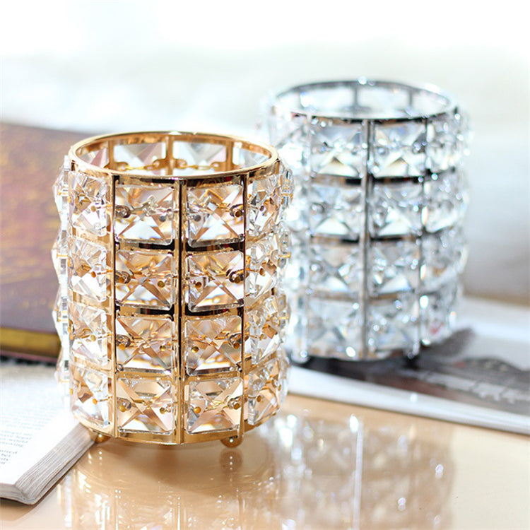 Crystal Cosmetic Brush Organiser