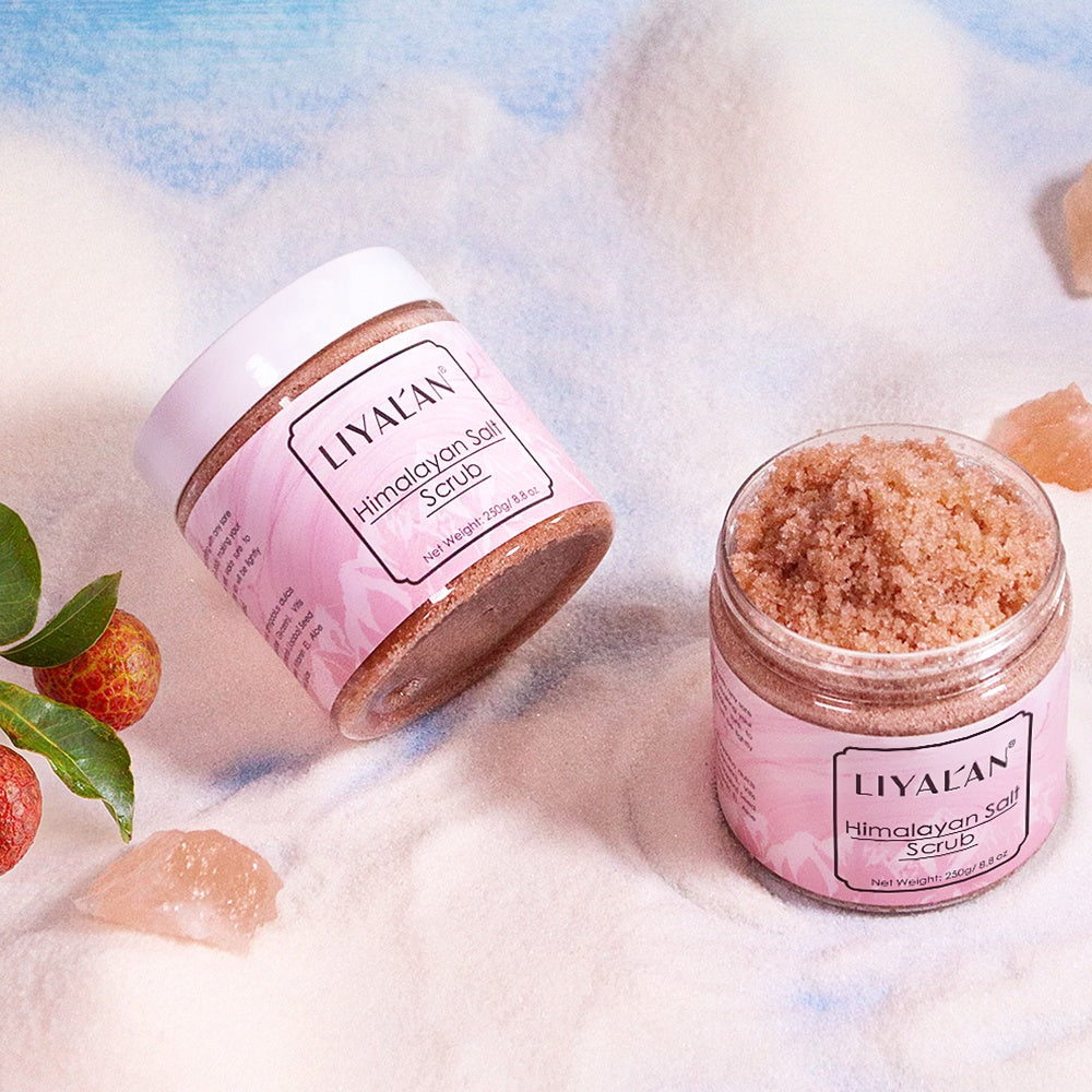 LIAYLAN Pink Himalayan Body Scrub