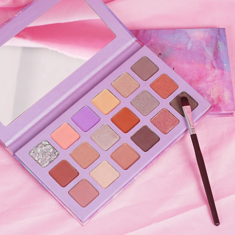 LIYALAN Galaxy 18 Colour Eyeshadow Palette