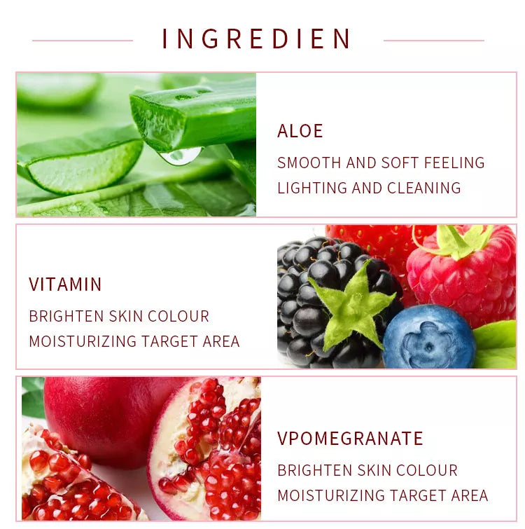 LIYALAN Pink Clay Powder Mask