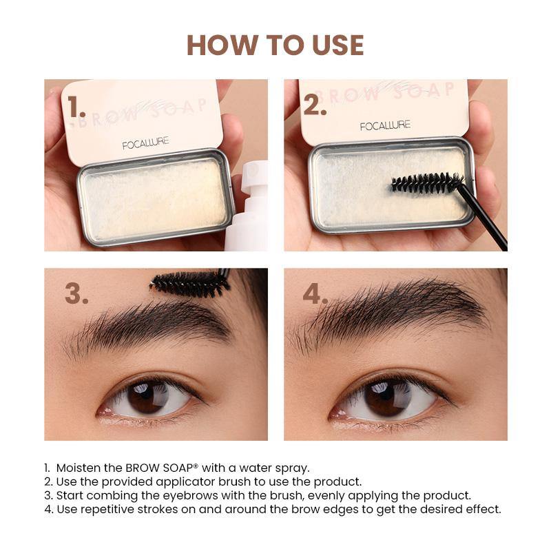 FOCALLURE Brow Soap Styling Kit