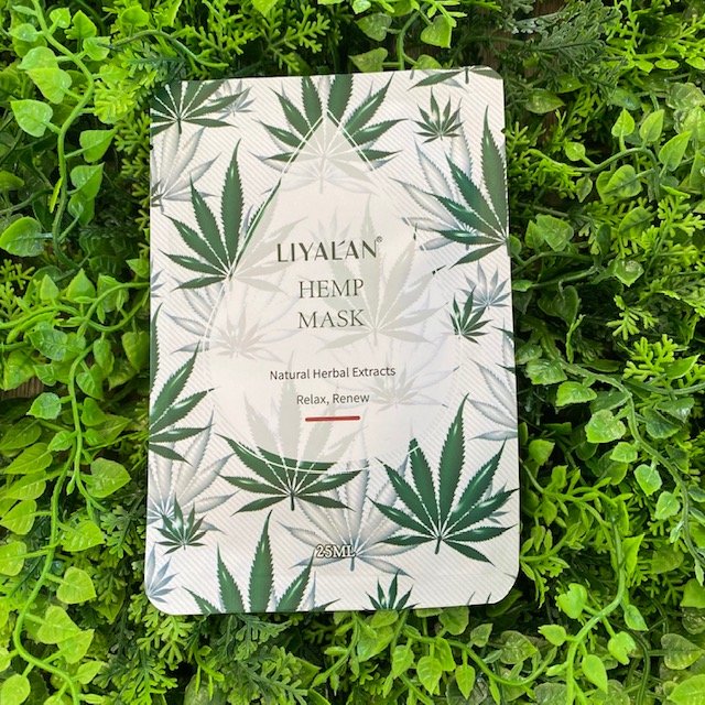 LIYALAN Hemp Facial Mask (Relax/Renew)