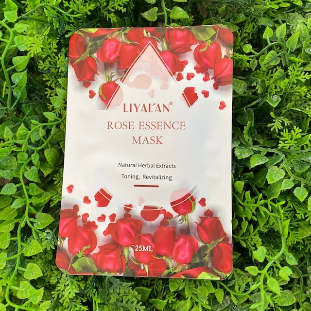 LIYALAN Rose Essence Facial Mask (Toning/Revitalising)
