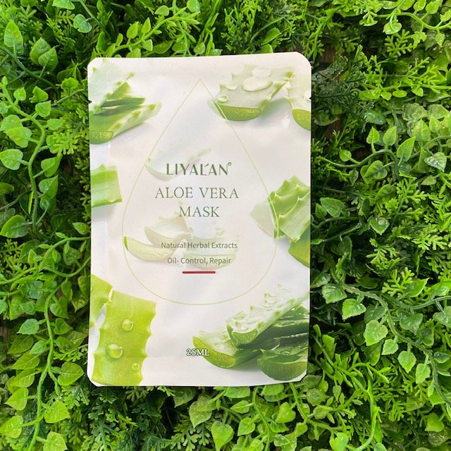 LIYALAN Aloe Vera Facial Mask (Oil-Control/Repair)